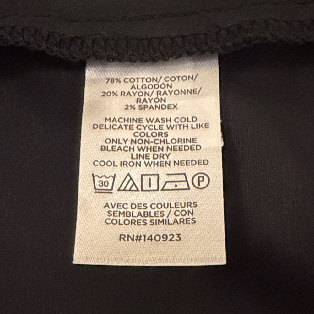 LOFT NWT - Women's Classic Black Riviera Shorts - Picture 8 of 8